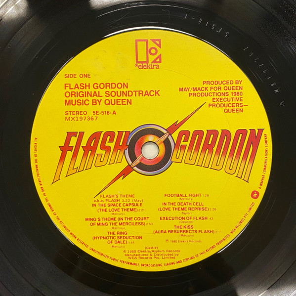 Queen - Flash Gordon (Original Soundtrack Music) | Elektra (5E-518) - 3