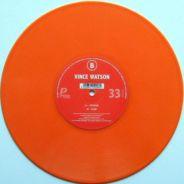 Vince Watson - Mutator / Glow | Primate Recordings (PMTEN 009) - 4 Vince Watson - Mutator / Glow | Primate Recordings (PMTEN 009) - 4