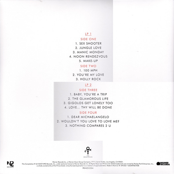 Prince - Originals | Warner Records (R1 591253) - 2 Prince - Originals | Warner Records (R1 591253) - 2