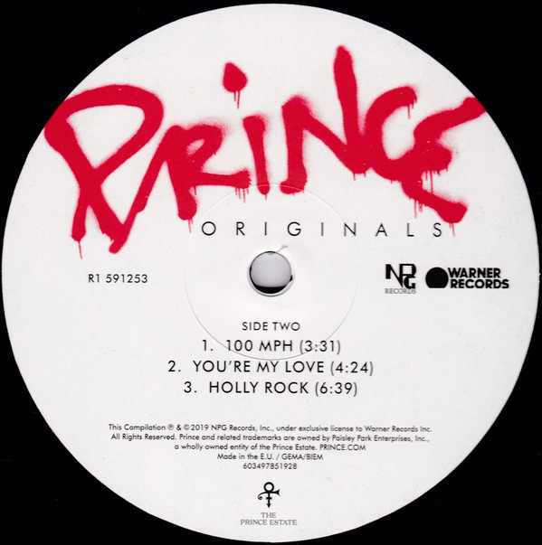 Prince - Originals | Warner Records (R1 591253) - 4 Prince - Originals | Warner Records (R1 591253) - 4