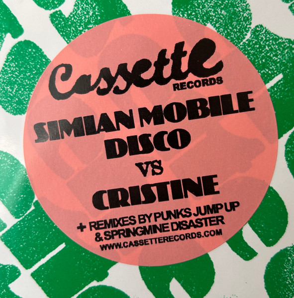 Simian Mobile Disco vs. Cristine - Piggy In The Middle / I Freak | Cassette Records (C-102) - 3 Simian Mobile Disco vs. Cristine - Piggy In The Middle / I Freak | Cassette Records (C-102) - 3