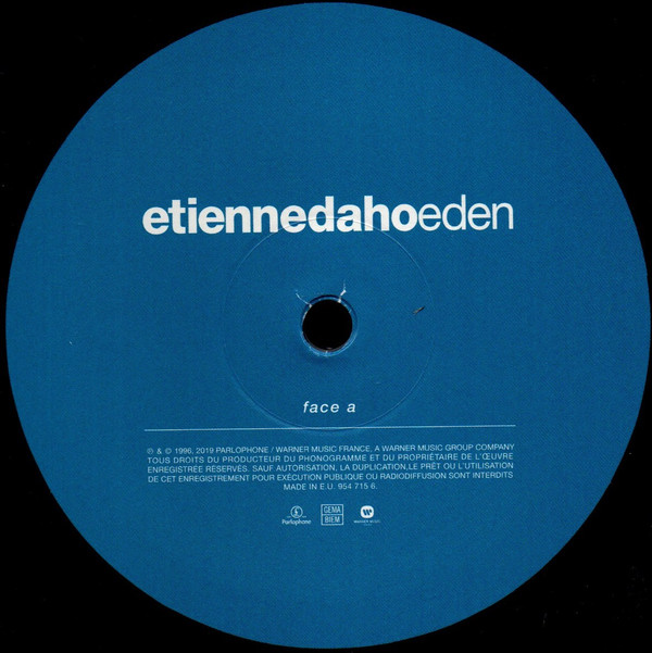 Etienne Daho - Eden | Parlophone (954 715 6) - 2 Etienne Daho - Eden | Parlophone (954 715 6) - 2