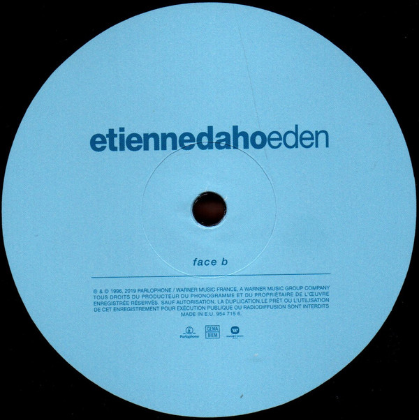 Etienne Daho - Eden | Parlophone (954 715 6) - 3 Etienne Daho - Eden | Parlophone (954 715 6) - 3