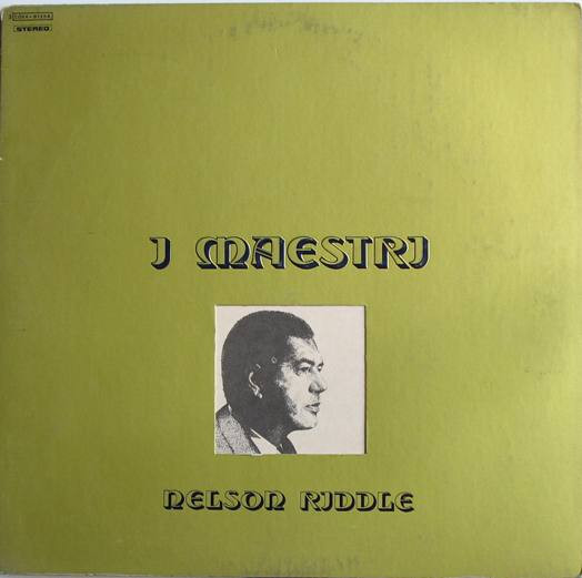 Nelson Riddle - Nelson Riddle | Capitol Records (3C 064-81354)