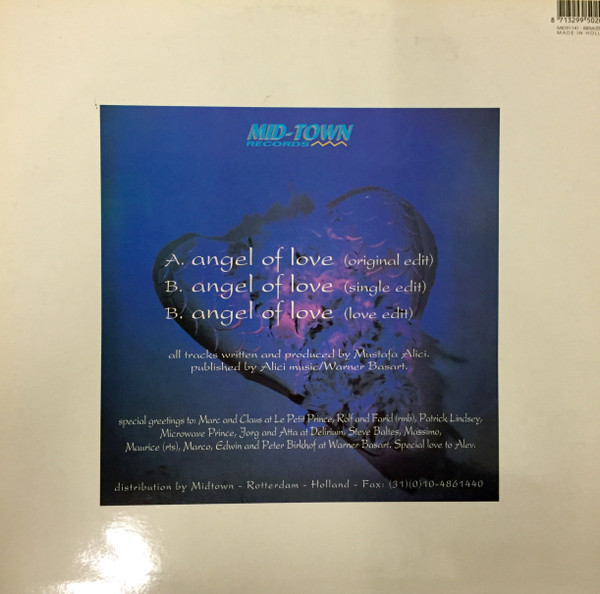Alici - Angel Of Love | Mid-Town Records (MID91141) - 4