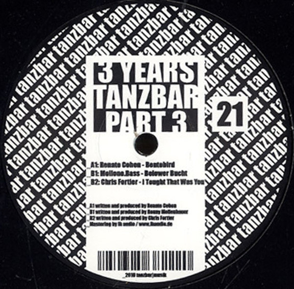 Various - 3 Years Tanzbar Part 3 | tanzbar|musik (TANZBAR021) - main Various - 3 Years Tanzbar Part 3 | tanzbar|musik (TANZBAR021) - main