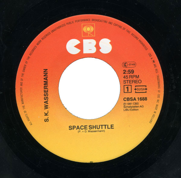 Schaltkreis Wassermann - Space Shuttle | CBS (CBSA 1688) - 3