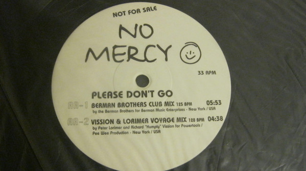 No Mercy - Please Don't Go (Remixes) | MCI (74321 46462 1) - 2 No Mercy - Please Don't Go (Remixes) | MCI (74321 46462 1) - 2