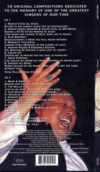 Various - Hommage À Nusrat Fateh Ali Khan | Network Medien (29.921) - 2