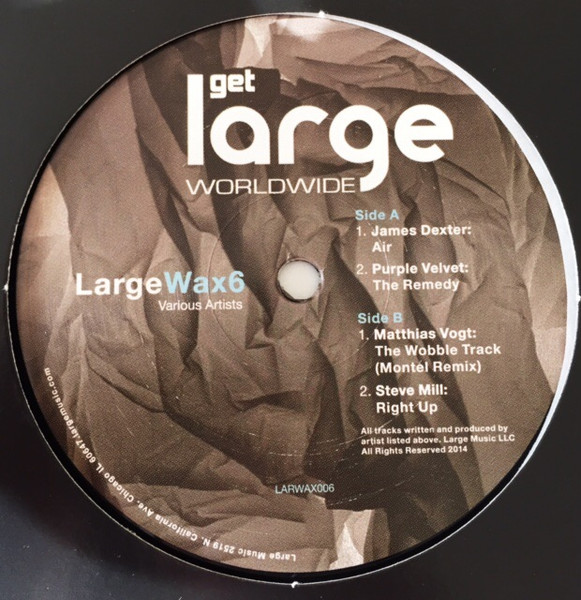 Various - LargeWax6 | Large Records (LARWAX006)