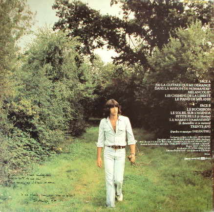 Yves Duteil - Yves Duteil | Pathé (2C 070-14836) - 2