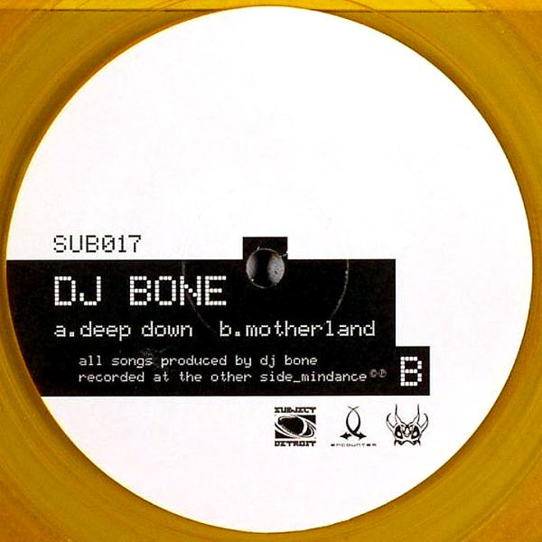 DJ Bone - Longevity EP Four | Subject Detroit (SUB017) - 3