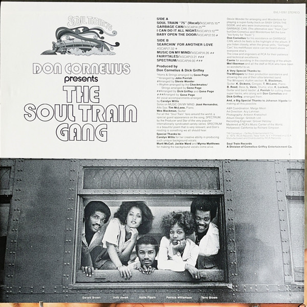 Don Cornelius Presents Soul Train Gang - Don Cornelius Presents The Soul Train Gang (Soul Train ’75) | Soul Train (BVL1-1287) - 2 Don Cornelius Presents Soul Train Gang - Don Cornelius Presents The Soul Train Gang (Soul Train ’75) | Soul Train (BVL1-1287) - 2