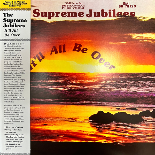 The Supreme Jubilees - It'll All Be Over | Light In The Attic (LITA 120) - main
