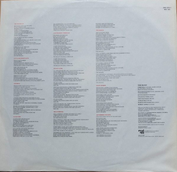 Chris Rea - On The Beach | Magnet (WX 191) - 4