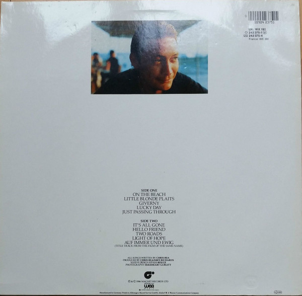 Chris Rea - On The Beach | Magnet (WX 191) - 2