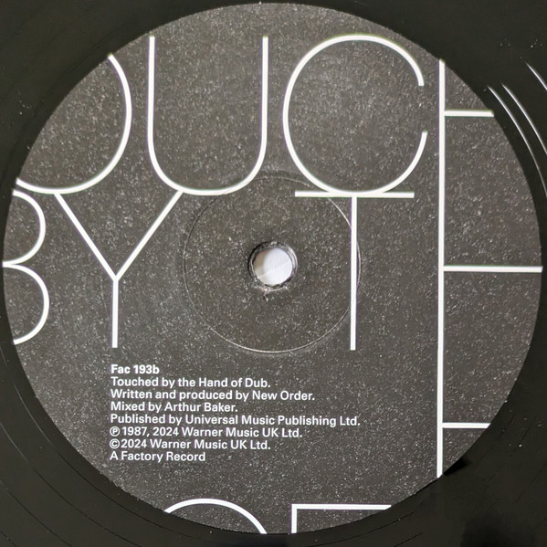 New Order - Touched By The Hand Of God | Factory (Fac 193) - 4