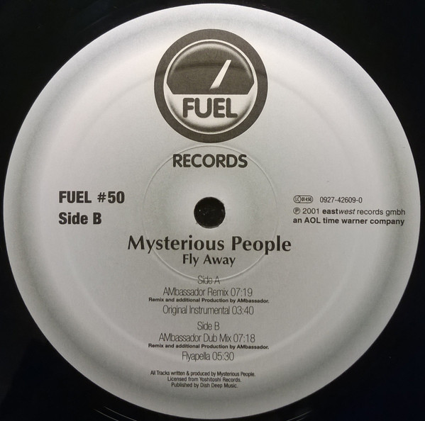 Mysterious People - Fly Away | Fuel Records (FUEL #50) - 4 Mysterious People - Fly Away | Fuel Records (FUEL #50) - 4