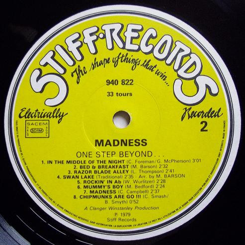 Madness - One Step Beyond... | Stiff Records (940822) - 4 Madness - One Step Beyond... | Stiff Records (940822) - 4