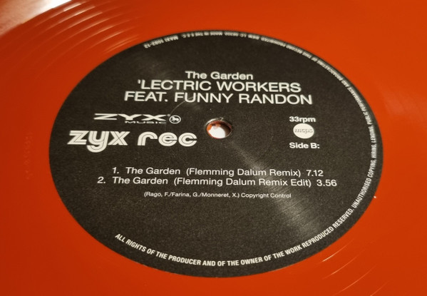 'Lectric Workers Featuring Funny Randon - The Garden | ZYX Music (MAXI 1082-12) - 2 'Lectric Workers Featuring Funny Randon - The Garden | ZYX Music (MAXI 1082-12) - 2