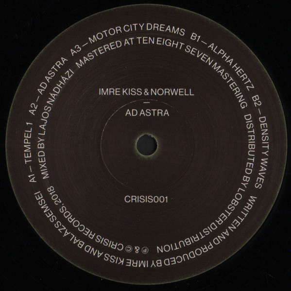 Imre Kiss & Norwell - Ad Astra | CRISIS (CRISIS001) - 2