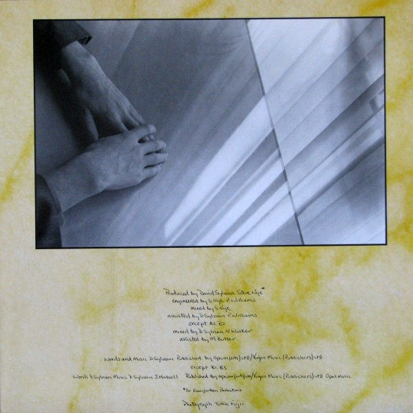 David Sylvian - Brilliant Trees | Virgin (V 2290) - 3 David Sylvian - Brilliant Trees | Virgin (V 2290) - 3