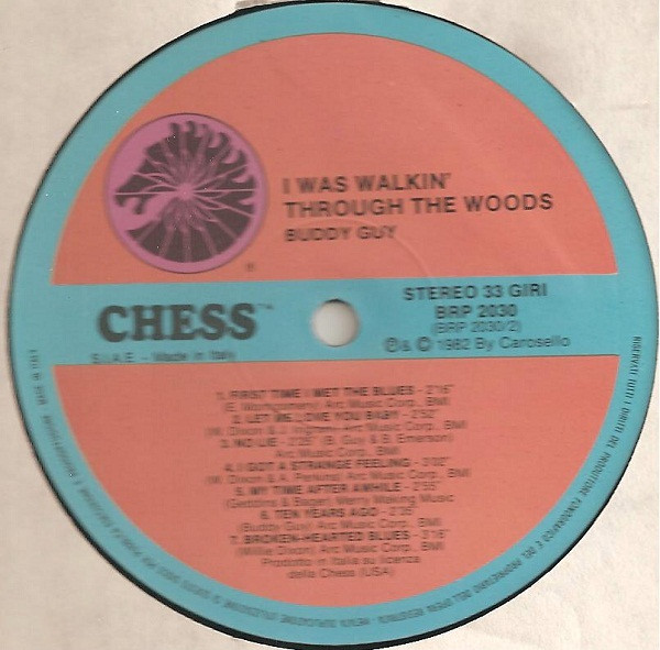 Buddy Guy - I Was Walking Through The Woods | Chess (BRP 2030) - 4