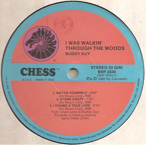Buddy Guy - I Was Walking Through The Woods | Chess (BRP 2030) - 3