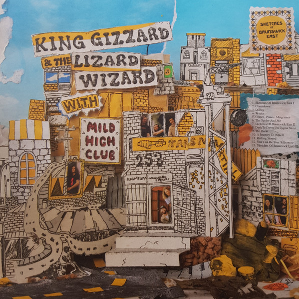 King Gizzard And The Lizard Wizard With Mild High Club - Sketches Of Brunswick East | Heavenly (HVNLP143C) - main King Gizzard And The Lizard Wizard With Mild High Club - Sketches Of Brunswick East | Heavenly (HVNLP143C) - main
