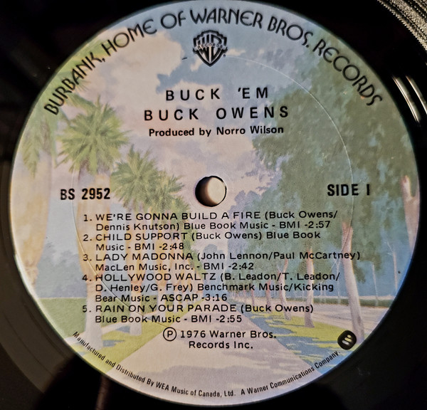 Buck Owens - Buck 'em | Warner Bros. Records (BS 2952) - 3 Buck Owens - Buck 'em | Warner Bros. Records (BS 2952) - 3