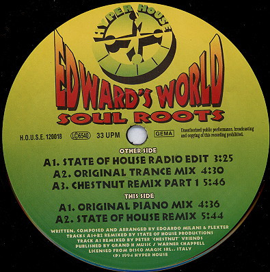 Edward's World - Soul Roots | Hyper House (HH 120018) - main