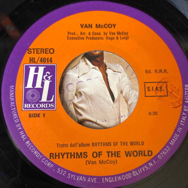 Van McCoy - Rhythms Of The World / Soul Cha Cha | H & L Records (HL/4614) - 3