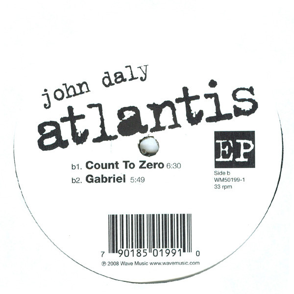 John Daly - Atlantis EP | Wave Music (WM50199-1) - 2