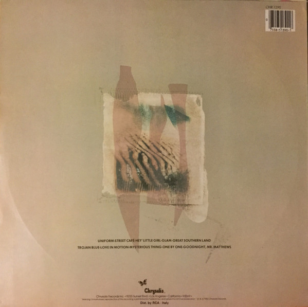 Icehouse - Primitive Man | Chrysalis (CHR 1390) - 2