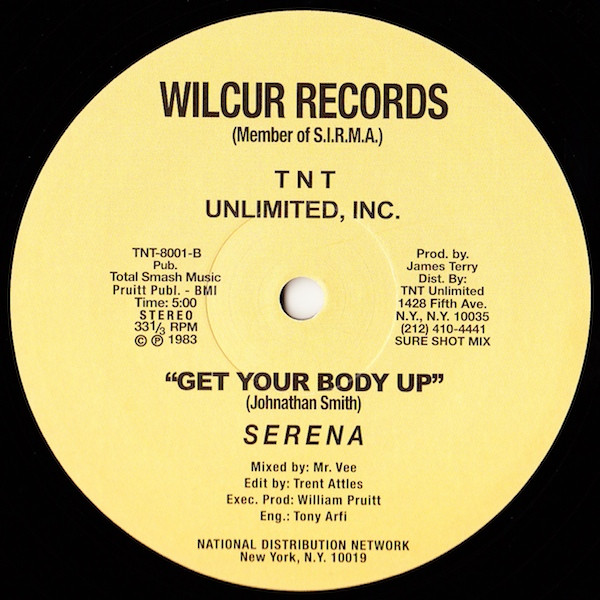 Serena - Get Your Body Up | Wilcur Records (TNT-8001)