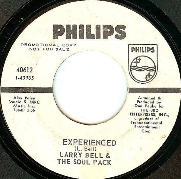 Larry Bell & The Soul Pack - Mess Around | Philips (40612) - 2
