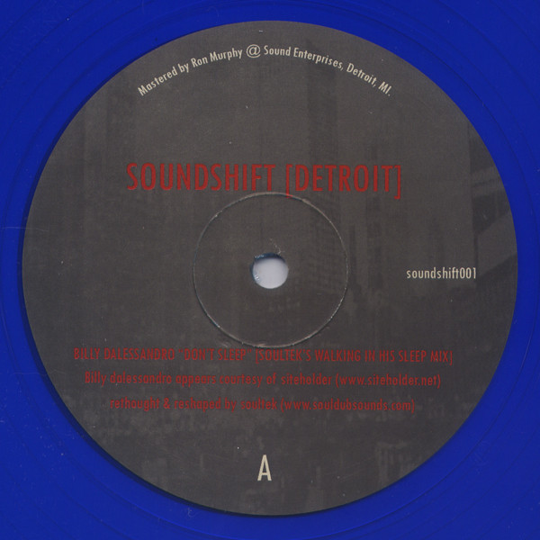 Billy Dalessandro / Soundshift - Soundshift [Restructured One] | Soundshift [Detroit] (soundshift001) - main