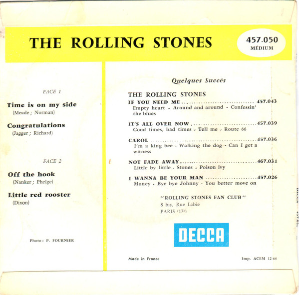 The Rolling Stones - Time Is On My Side | Decca (457.050) - 2 The Rolling Stones - Time Is On My Side | Decca (457.050) - 2