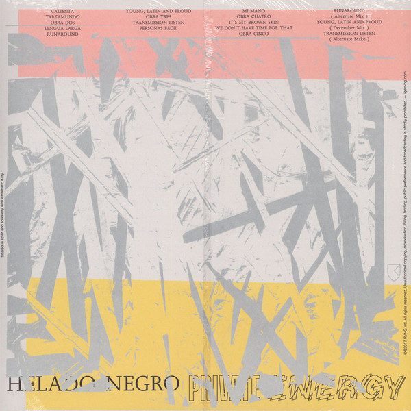 Helado Negro - Private Energy | Rvng Intl. (RVNGNL39E)