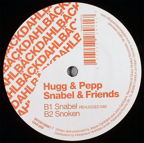 Hugg & Pepp - Snabel & Friends | Dahlbäck Records (DAR 009) - 2