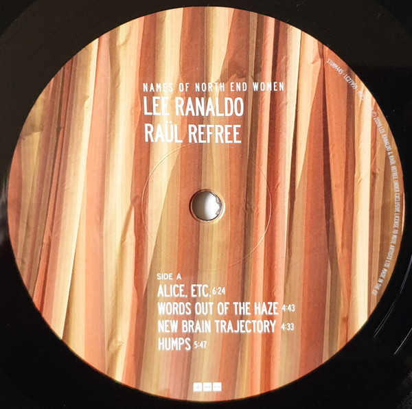 Lee Ranaldo & Refree - Names Of North End Women | Mute (STUMM445) - 3 Lee Ranaldo & Refree - Names Of North End Women | Mute (STUMM445) - 3