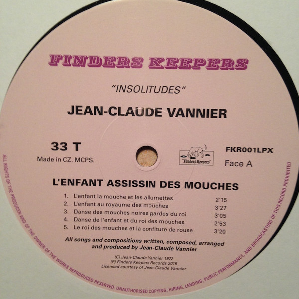 Jean-Claude Vannier - L'Enfant Assassin Des Mouches | Finders Keepers Records (FKR001LPX) - 3 Jean-Claude Vannier - L'Enfant Assassin Des Mouches | Finders Keepers Records (FKR001LPX) - 3