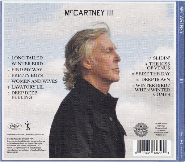 Paul McCartney - McCartney III | Capitol Records (B003285202) - 2