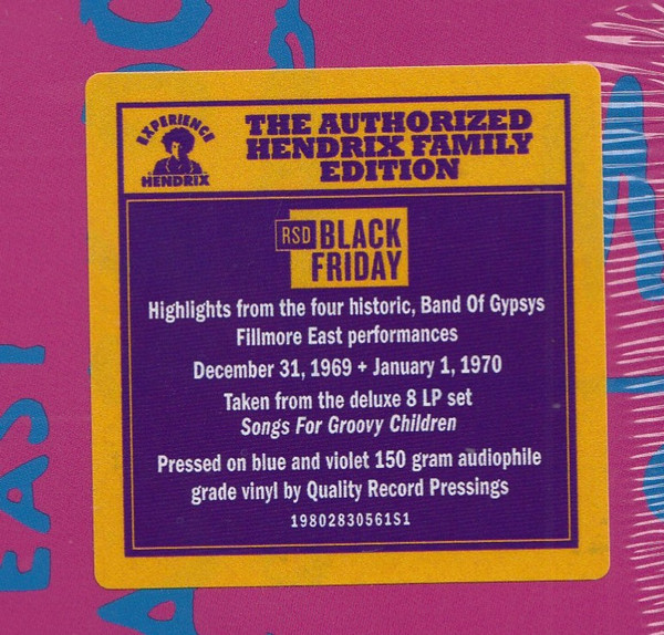 Jimi Hendrix - Songs For Groovy Children (The Fillmore East Concerts Highlights) | Legacy (19802830561) - 3 Jimi Hendrix - Songs For Groovy Children (The Fillmore East Concerts Highlights) | Legacy (19802830561) - 3