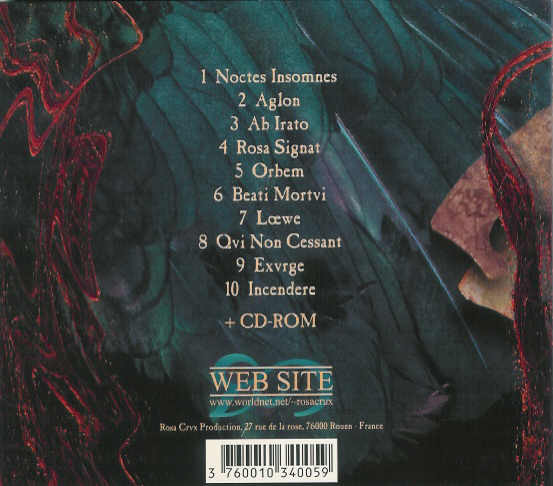 Rosa Crux - Noctes Insomnes | Rosa Crux Production (RC 1998) - 2 Rosa Crux - Noctes Insomnes | Rosa Crux Production (RC 1998) - 2