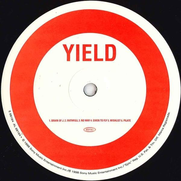 Pearl Jam - Yield (OG US - 1998) [Vinyl] | Epic (E 68164) - 3