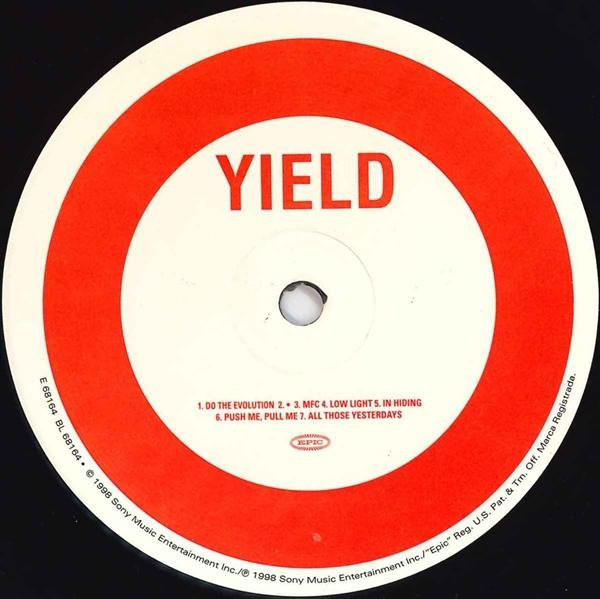 Pearl Jam - Yield (OG US - 1998) [Vinyl] | Epic (E 68164) - 4