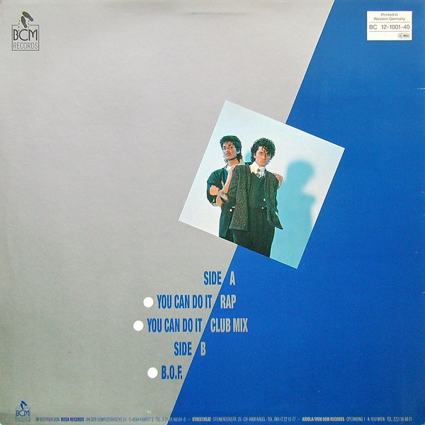Blue Cabs - You Can Do It Rap | BCM Records (B.C. 12-1001-40) - 2 Blue Cabs - You Can Do It Rap | BCM Records (B.C. 12-1001-40) - 2