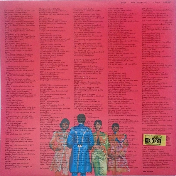 The Beatles - Sgt. Pepper's Lonely Hearts Club Band | Parlophone (1A 062-04177) - 2