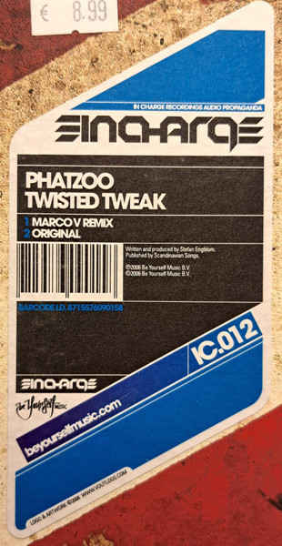 Phatzoo - Twisted Tweak | In Charge (IC.012) - 3
